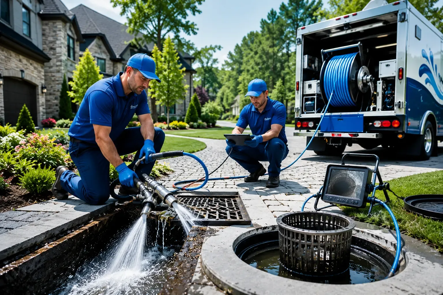 Local outdoor drain cleaning professionals in Midland, OH