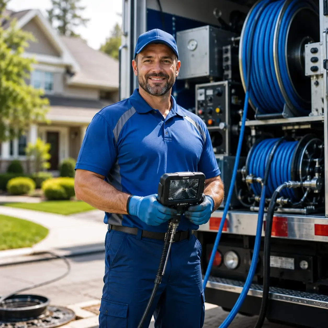 Local outdoor drain cleaning specialists in Midland, OH